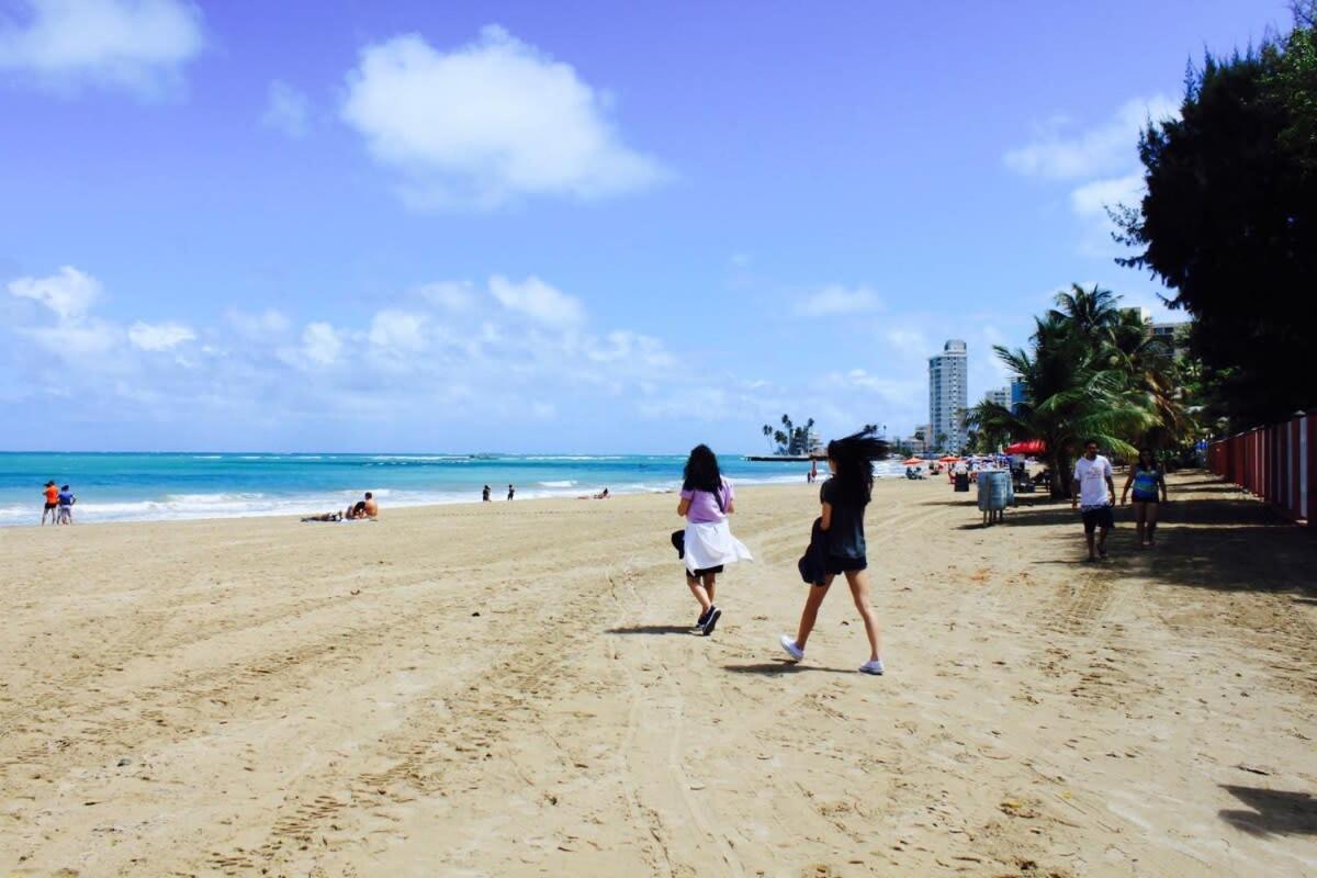 2Br Gem Ocean Front Building Isla Verde Beach San Juan Bagian luar foto