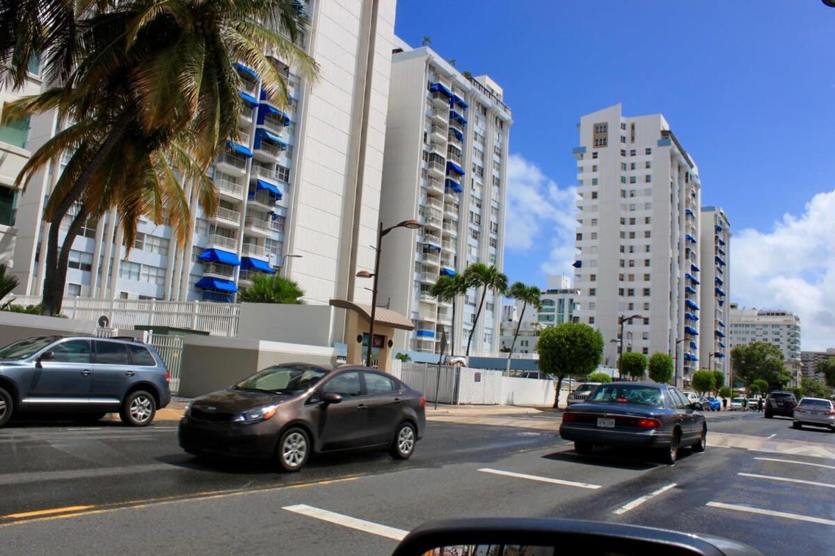 2Br Gem Ocean Front Building Isla Verde Beach San Juan Bagian luar foto