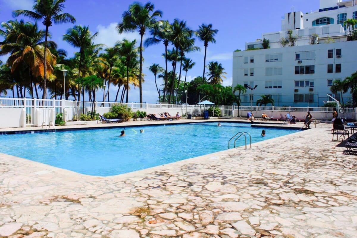 2Br Gem Ocean Front Building Isla Verde Beach San Juan Bagian luar foto